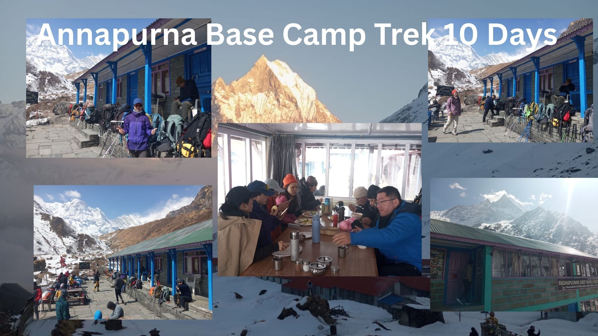 annapurna base camp trek days itinerary
