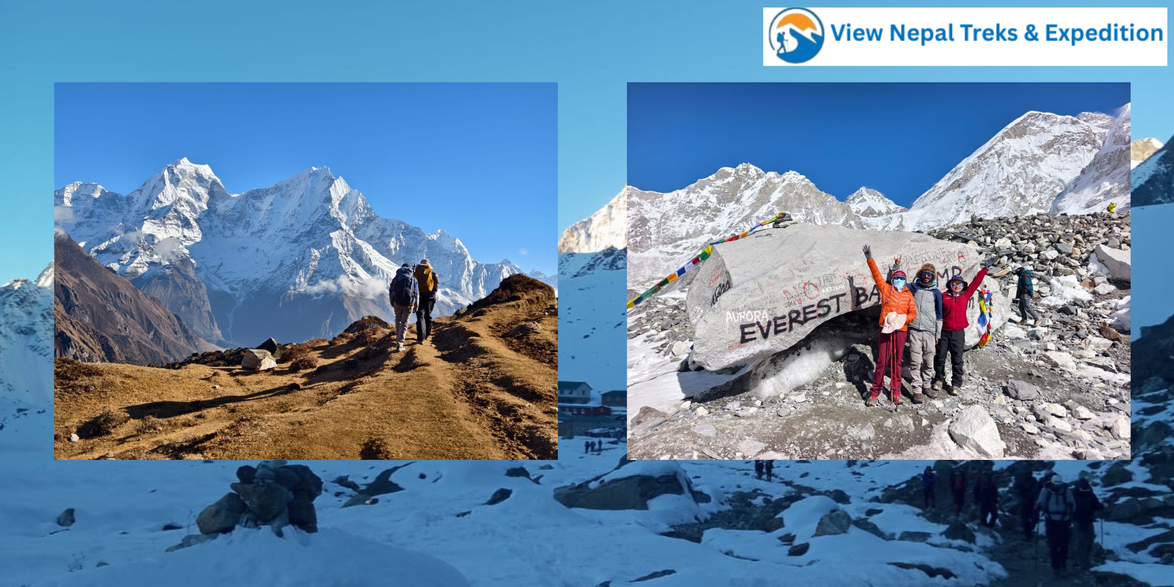 Everest Base Camp trek 12 days package online with View Nepal Treks