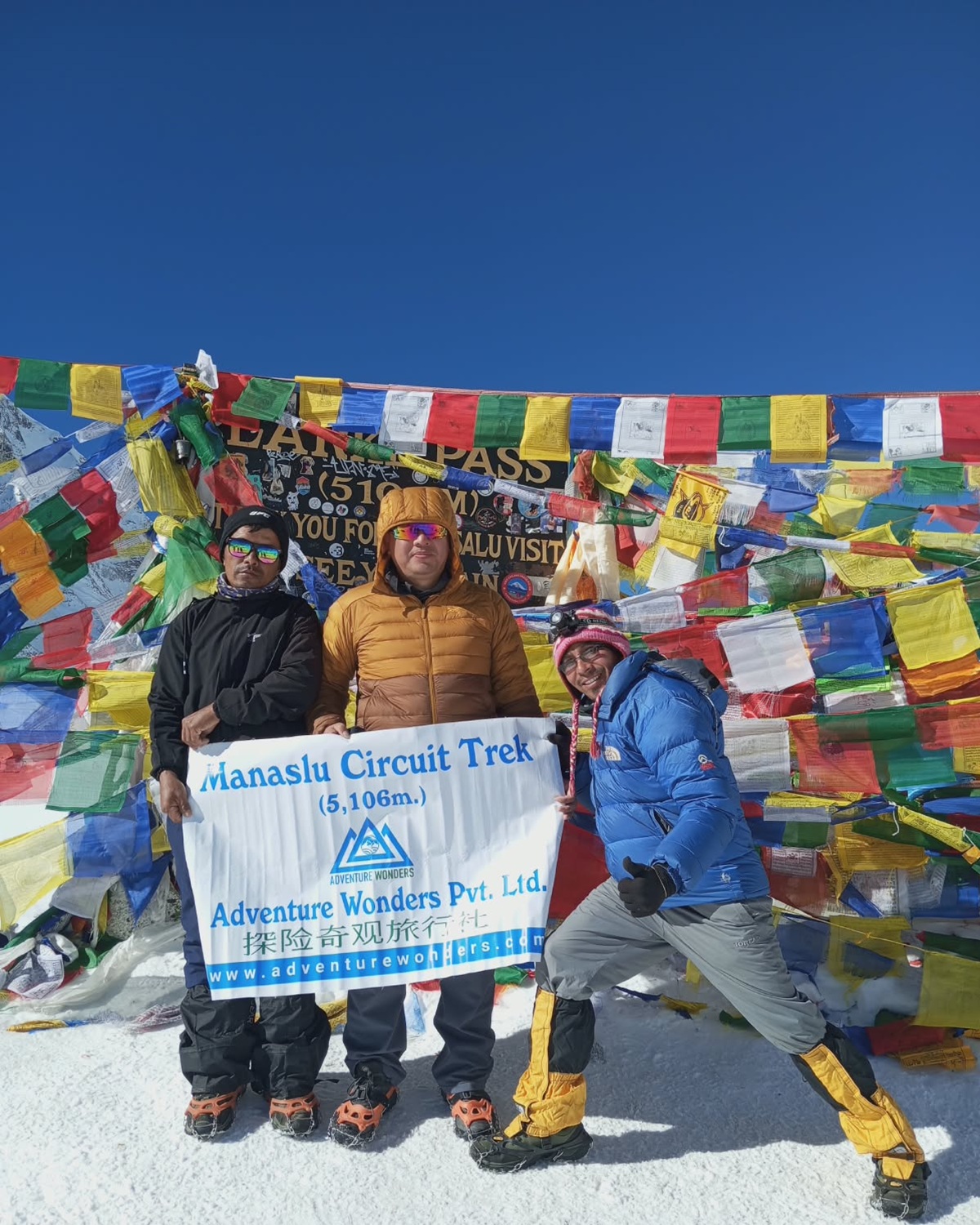 Reaching Larke la Pass with View Nepal Treks